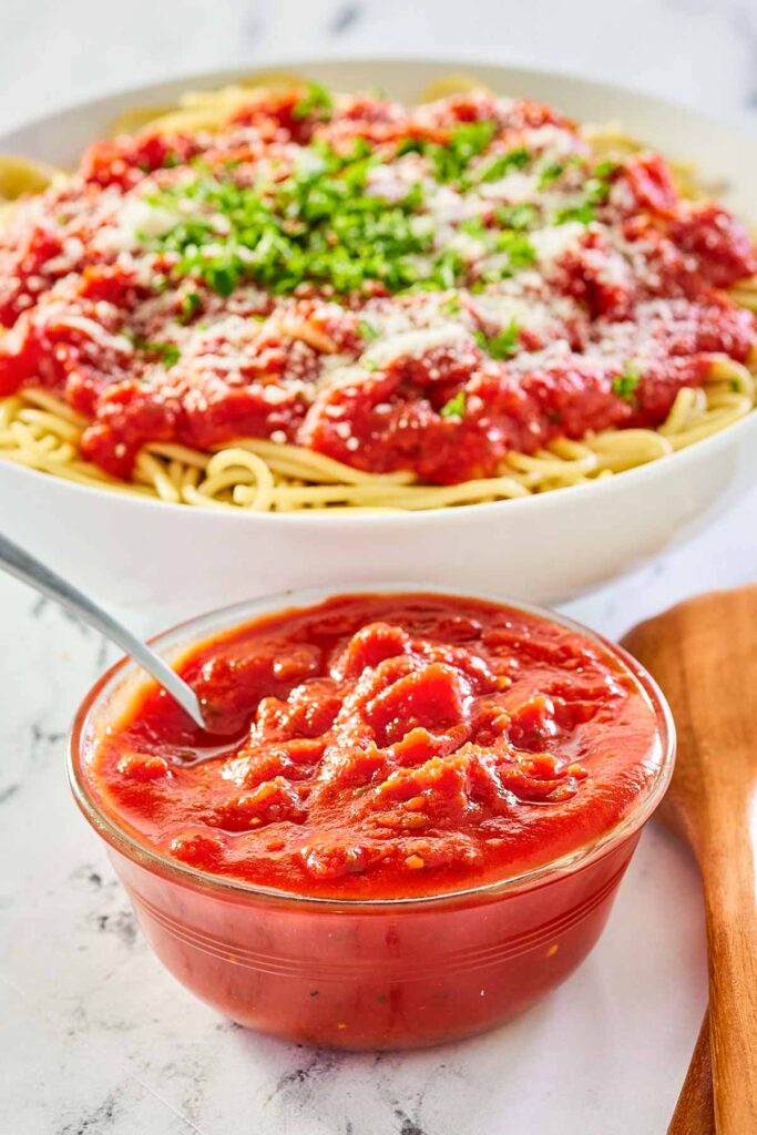 image of how to prepare Marinara sauce 